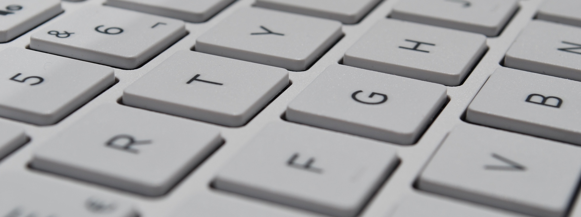 Keys on a keyboard to create message