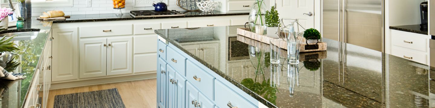 Kitchen counter stone top material