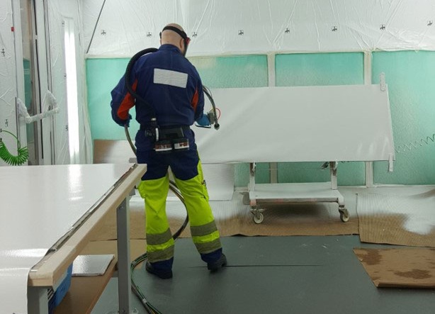 Man coating for marine application