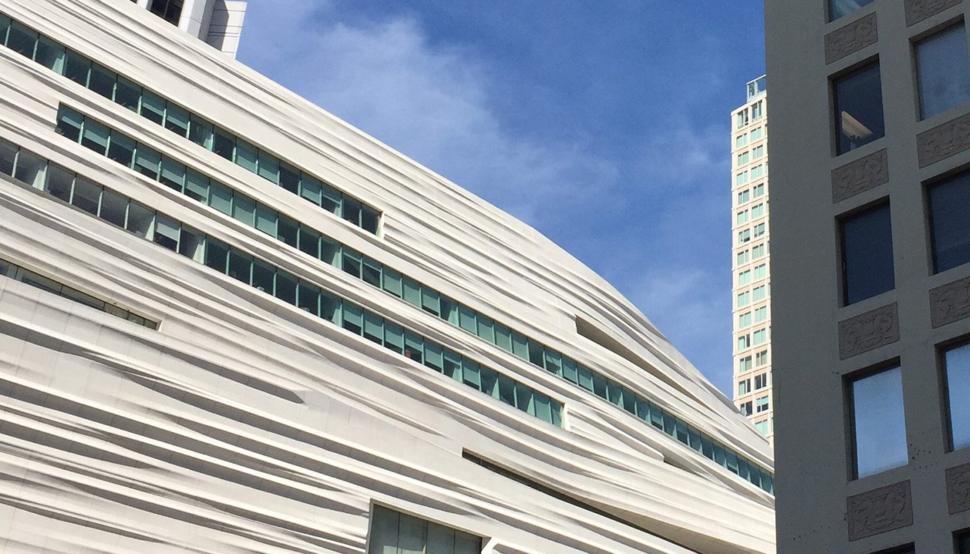 A building with hetron product
