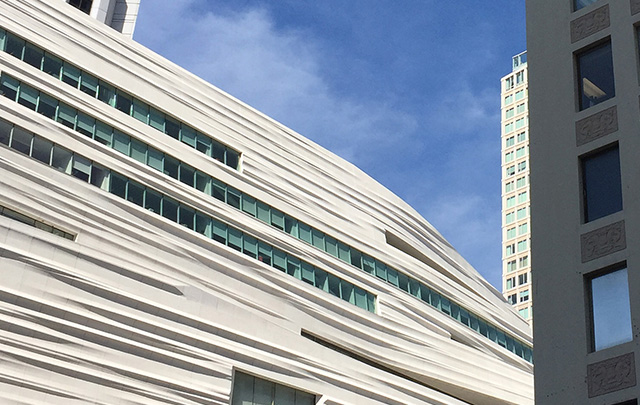 A building with hetron product